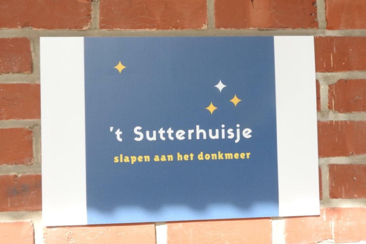 T Sutterhuisje, Zalig Slapen Aan Het Donkmeer Exterior foto